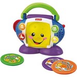 Ficha técnica e caractérísticas do produto Brinquedos para Bebês Fisher-Price Cd Player Aprender e Brincar Mattel