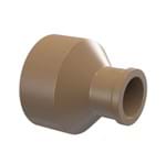 Ficha técnica e caractérísticas do produto Bucha de Redução Longa Marrom PVC Soldável 32x20mm ou 1"x1/2" Plastilit