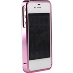 Ficha técnica e caractérísticas do produto Bumper de Alumínio para IPhone 4/4S - Pink - Obien