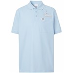 Ficha técnica e caractérísticas do produto Burberry Camisa Polo com Aplicações - Azul
