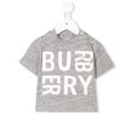 Ficha técnica e caractérísticas do produto Burberry Kids Camiseta com Logo - Cinza