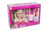 Ficha técnica e caractérísticas do produto Busto Boneca Barbie com Acessórios para Pentear Pupee
