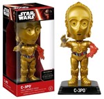 Ficha técnica e caractérísticas do produto C-3PO - Star Wars - Funko Wacky Wobbler