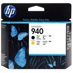 Ficha técnica e caractérísticas do produto Cabeça de Impressão HP 940 Preto/Amarelo - C4900A