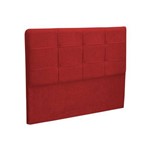 Ficha técnica e caractérísticas do produto Cabeceira Casal Queen Cama Box 160 Cm London Vermelho - Js Móveis