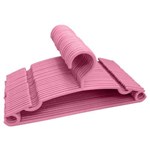 Ficha técnica e caractérísticas do produto Cabide Infantil Rosa Belo Dia Utilidades Plástico 50 Und.