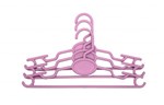 Ficha técnica e caractérísticas do produto Cabide Infantil Rosa Plástico 50 Und. - Belo Dia Utilidades