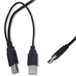 Ficha técnica e caractérísticas do produto Cabo 1 USB Macho X 2 USB Macho Cia do Software
