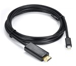 Ficha técnica e caractérísticas do produto Cabo ADAPTADOR/CONVERSOR Mini Displayport Macho para HDMI Macho 1,80 M - Vkoem