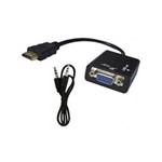 Ficha técnica e caractérísticas do produto Cabo Conversor de HDMI para VGA