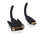 Ficha técnica e caractérísticas do produto Cabo Conversor DVI-D para HDMI 1.3a - 1.8 Metro - COMTAC - 9106