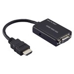 Ficha técnica e caractérísticas do produto Cabo Conversor HDMI para VGA com Saída de Áudio - WI293