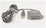 Ficha técnica e caractérísticas do produto Cabo Conversor USB 2.0 para Paralelo DB25 1,2m - Comtac