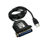 Ficha técnica e caractérísticas do produto Cabo Conversor USB Para Paralelo