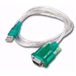 Ficha técnica e caractérísticas do produto Cabo Conversor USB para Porta Serial RS232 - Exbom