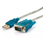 Ficha técnica e caractérísticas do produto Cabo Conversor USB para Serial DB9 (RS232) - 80 cm