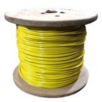 Ficha técnica e caractérísticas do produto Cabo de Aço Academia em PVC Amarelo 1/8 4,8mm 100 Metros