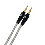 Ficha técnica e caractérísticas do produto Cabo de Áudio Auxiliar General Electric Pro 1,80m Ultra Resistente Conector 3,5mm Banhado a Ouro