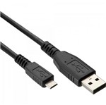 Ficha técnica e caractérísticas do produto Cabo de Dados USB 2.0 a Macho X Micro USB Macho 1,5m CBUS0001 Preto STORM - 69