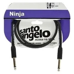 Ficha técnica e caractérísticas do produto Cabo De Guitarra P10 Ninja 3ft 0,91m