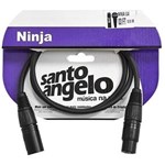 Ficha técnica e caractérísticas do produto Cabo de Microfone Ninja Canon F/M 0,91M Lw3Ft - Balanceado