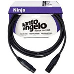 Ficha técnica e caractérísticas do produto Cabo de Microfone Ninja Canon F/M 3,05M Lw10Ft