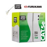 Ficha técnica e caractérísticas do produto Cabo de Rede Cat5e Soho Plus Branco 200 Mts + 20 Rj45 Cat5e - Furukawa