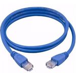 Ficha técnica e caractérísticas do produto Cabo de Rede Ethernet Lan Rj45 Cat5e Utp Azul 10 Metros