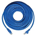 Ficha técnica e caractérísticas do produto Cabo de Rede Plus Cable Pc Eth6e Patch Cord Cat6 Azul 20 Metros