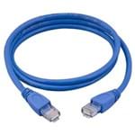 Ficha técnica e caractérísticas do produto Cabo De Rede Plus Cable Pc-Eth6e1801 Patch Cord Cat6 Azul 1,8 Metros