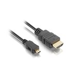 Ficha técnica e caractérísticas do produto Cabo de Vídeo HDMI / Micro HDMI Elgin - 1.8 Metros