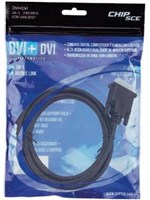 Ficha técnica e caractérísticas do produto Cabo DVI X DVI 24+1 Double Link Plug Ouro 3 Metros - Chipsce