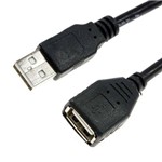 Ficha técnica e caractérísticas do produto Cabo Extensor USB 2.0 Am/Af 2 Metros Exbom