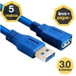 Ficha técnica e caractérísticas do produto Cabo Extensor USB 3.0 de 5 Metros