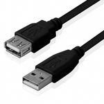 Ficha técnica e caractérísticas do produto Cabo Extensor USB 2.0 Macho X Femea 2 Metros Extensão USB 2