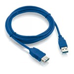 Ficha técnica e caractérísticas do produto Cabo Extensor USB 1,8M Multilaser USB 3.0 WI210
