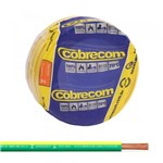 Ficha técnica e caractérísticas do produto Cabo Flexível 0,50mm Verde/Amarelo 750V - Cobrecom