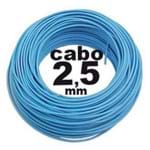 Ficha técnica e caractérísticas do produto Cabo Flexível 2,5mm 750v Azul Rolo com 100 Metros