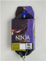 Ficha técnica e caractérísticas do produto Cabo Guitarra Santo Angelo Ninja P10 3,05 Metros