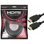 Ficha técnica e caractérísticas do produto Cabo HDMI 2.0 10 Metros 4K UltraHD 19 Pinos - ChipSCE - 018-2230