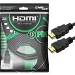 Ficha técnica e caractérísticas do produto Cabo HDMI 2.0 - 4K Ultra HD - Blindado - 3 Metros - Pix