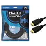 Ficha técnica e caractérísticas do produto Cabo HDMI 1.4 4K Ultra HD 10,0m 018-1014 Pix