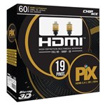 Ficha técnica e caractérísticas do produto Cabo HDMI 1.4 3D Full HD Gold 60 Metros