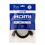 Ficha técnica e caractérísticas do produto Cabo HDMI 1 M V2.0 4K UltraHD 3D