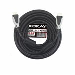 Ficha técnica e caractérísticas do produto Cabo HDMI 15M 1.4 3D, FullHD, 15P C/ Filtro - Kokay