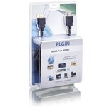 Ficha técnica e caractérísticas do produto Cabo HDMI/HDMI 1.4 5 Metros 1080p com Suporte 3D - Elgin - Elgin