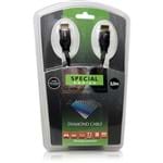 Cabo HDMI High Speed 1.4 C/ Ethernet Special 3 Metros - Diamond Cable