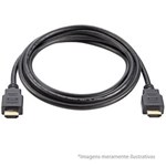 Ficha técnica e caractérísticas do produto Cabo HDMI 2m Conector Dourado