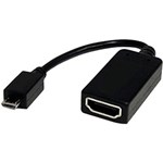 Ficha técnica e caractérísticas do produto Cabo HDMI MD9 Info Fêmea para Micro USB 5 Pinos
