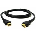 Ficha técnica e caractérísticas do produto Cabo HDMI P/ HDMI 1.8M Preto